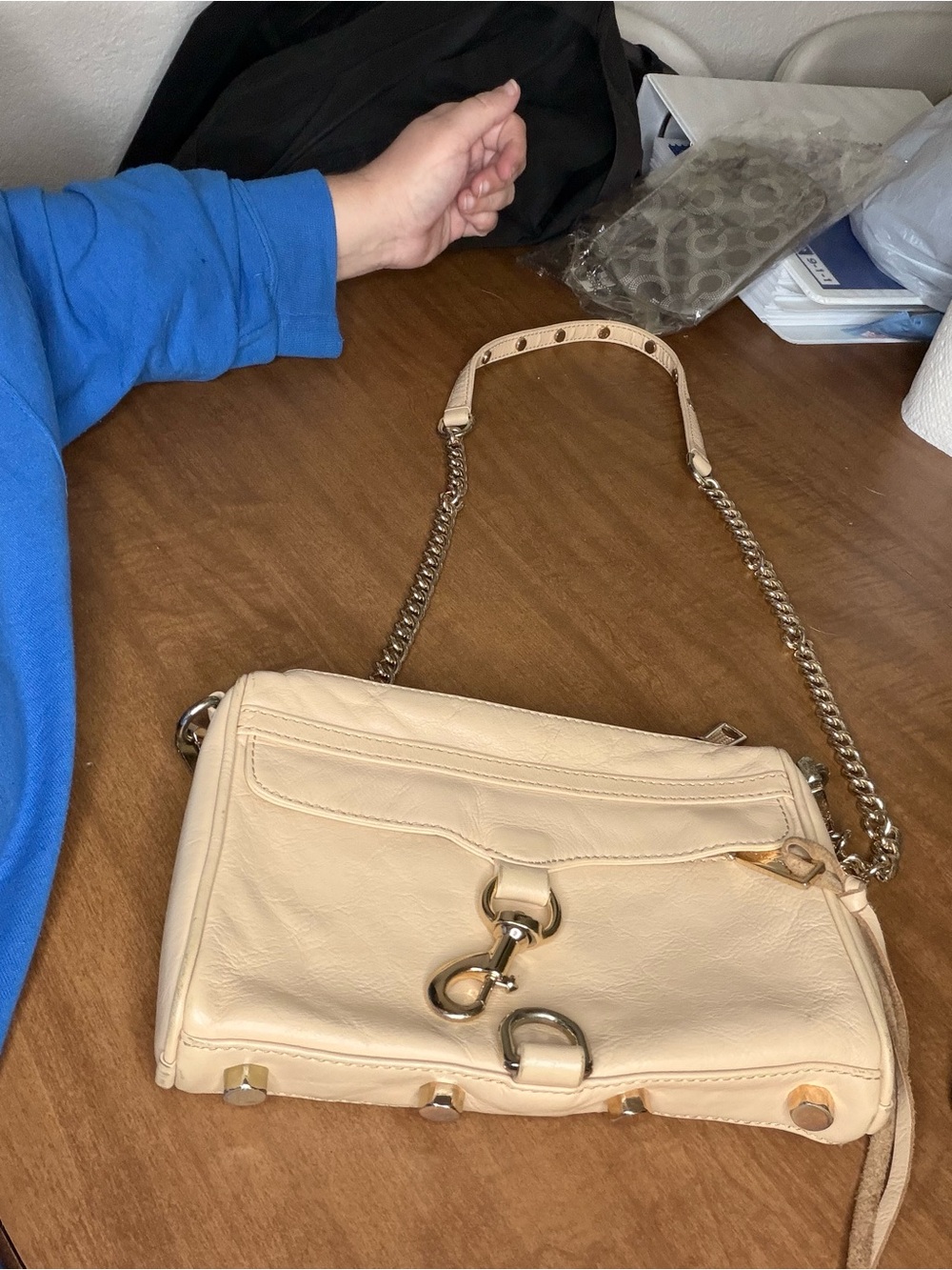 🤍 Rebecca Minkoff Mini MAC Crossbody Bag